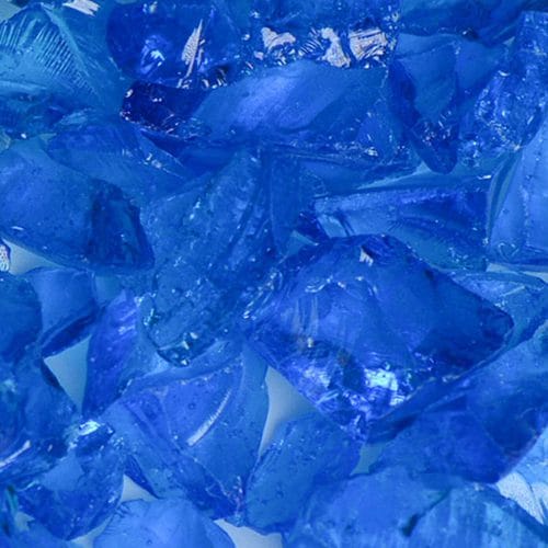 Turquoise Terrazzo Glass