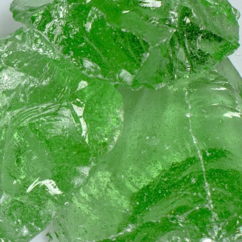 Crystal Green Landscape Glass
