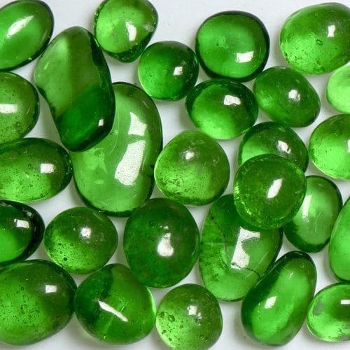 Green Apple Jelly Bean Glass
