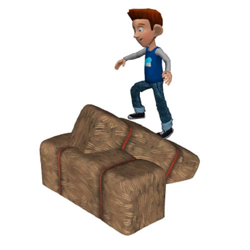 Hay Bale Stack Climber