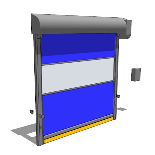 preview of PredaDoor® NXT® High-Performance Door with Slant Hood