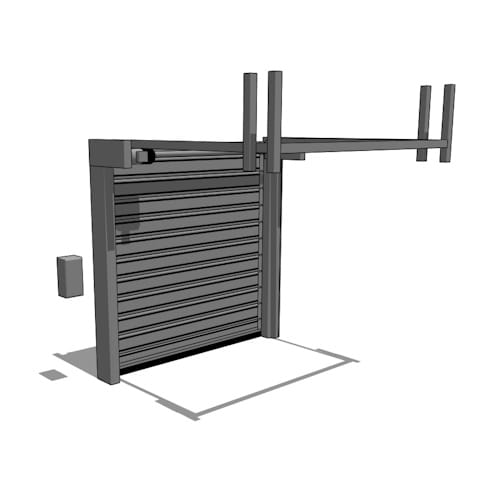 Spiral® LP-FV High-Performance Door - 18' 0" X 12' 0"