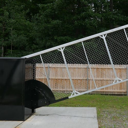 Vertical Pivot Gate (Gate and Operator System)