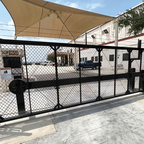 (K4) TCG-4 Crash Rated Structural Cantilever Slide Gate & Operator System ASTM F2656 M30-P1/K4