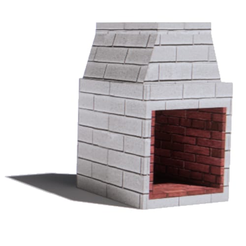Isokern All Fuel Fireplace: Magnum Series - Front 28"