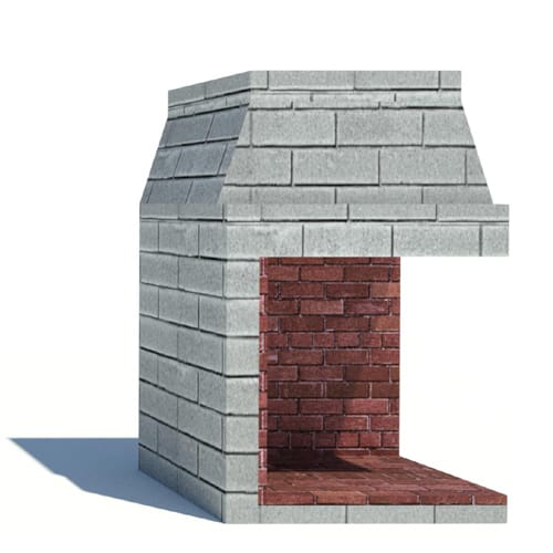 Isokern All Fuel Fireplace: Magnum Series - Right Corner 36"
