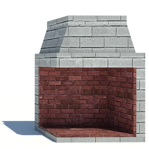 Isokern All Fuel Fireplace: Standard Series - Left Corner 42"
