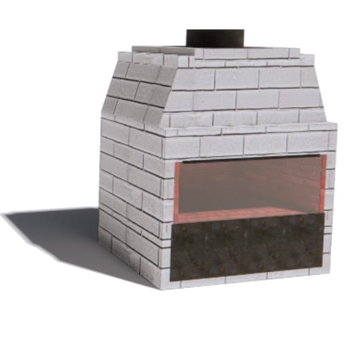 Isokern Gas Fireplace: Maximus Linear Series - 82L48 GFK