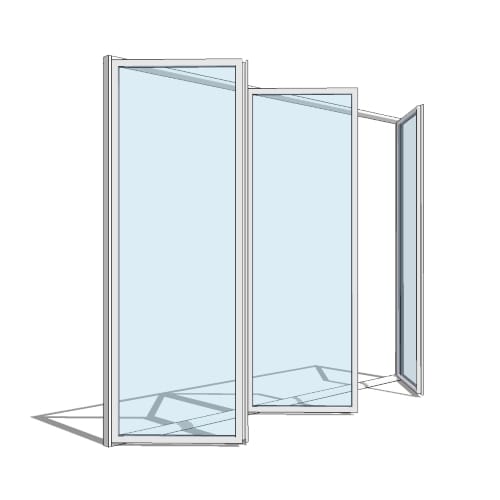 NanaWall® SL73: Thermally Broken Aluminum Framed Hurricane Rated Folding System with Miami Dade County, Florida NOA