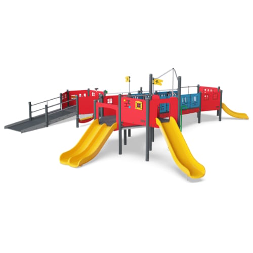 Triple Tower with Ramps
