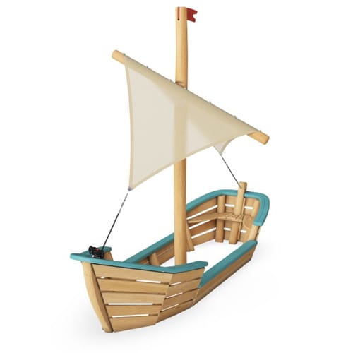 Oasis Sand Boat with Sail