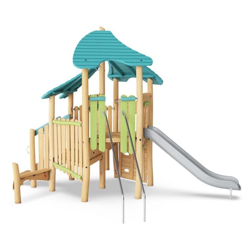 Mega Deck with Banister Bars