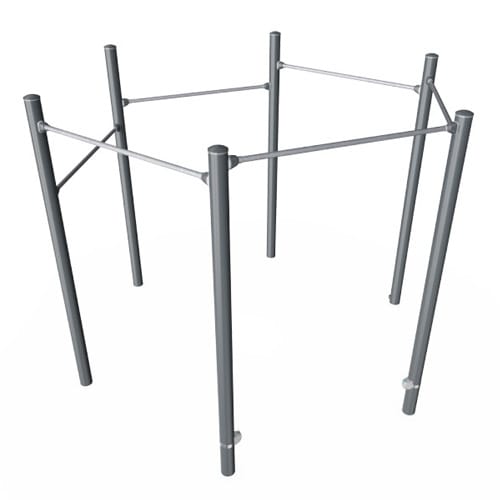 Hexagon Pull-Up Station Pro