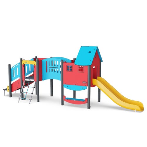 Double Tower w/ Bridge & Climber