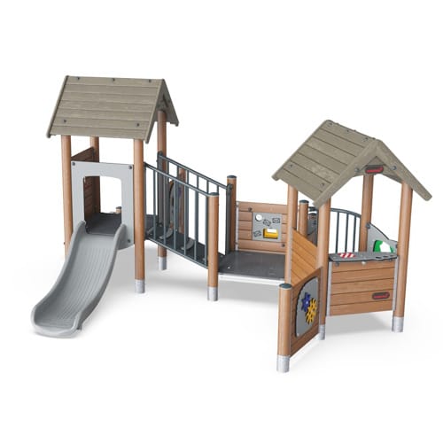 Play Tower & House with Balcony