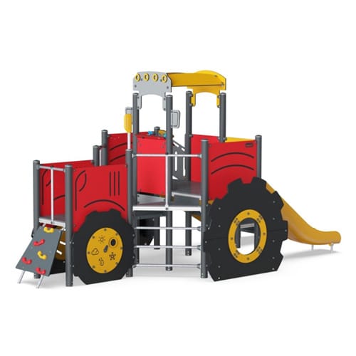 Tractor with Slide & Stairs