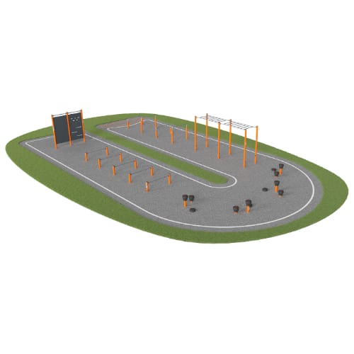 Obstacle Course 130ft  ASTM