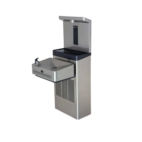 Model 1211SFH: Wall Mount Indoor ADA Filtered Motion Activated Water Cooler and Bottle Filler