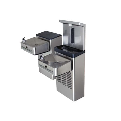 Model 1212SH: Wall Mount Hi-Lo ADA Motion Activated Water Cooler and Bottle Filler
