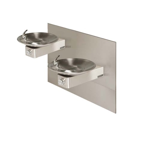 Model 1011MSB: ADA Vandal-Resistant Dual Drinking Fountain with Mounting System Bundle