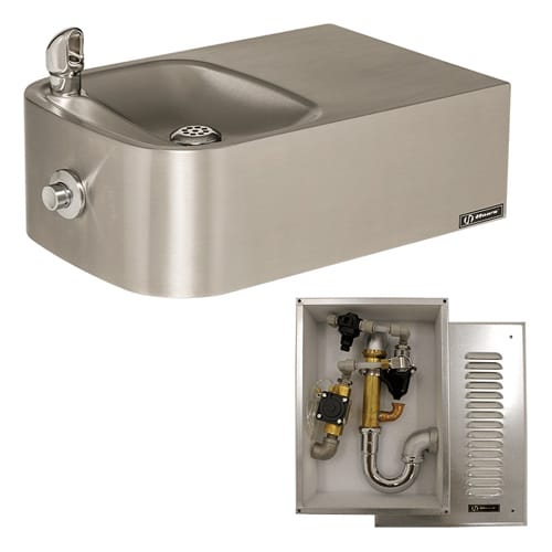 Model 1109FRB: ADA Outdoor Freeze-Resistant Vandal-Resistant Fountain