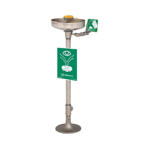 Model 7777: AXION® MSR Corrosion Resistant Pedestal Eye/Face Wash