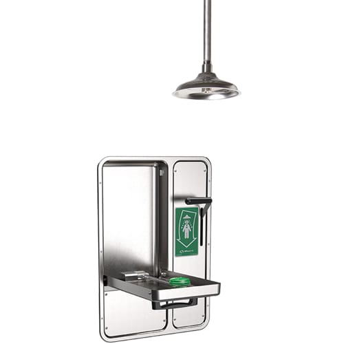 Model 8356WCC: AXION® MSR Barrier Free Recessed and Shower Eye/Face Wash