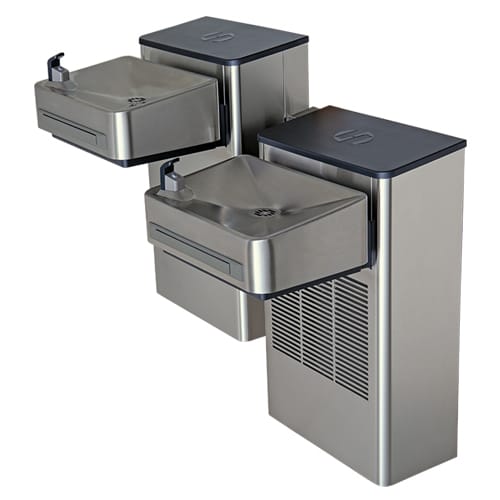 Model 1202S: Wall Mount Dual ADA Water Cooler