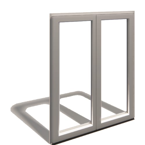 preview of VUE Collection ™ Door Revit Object: Outswing Hinged Patio Door - 2 Panel