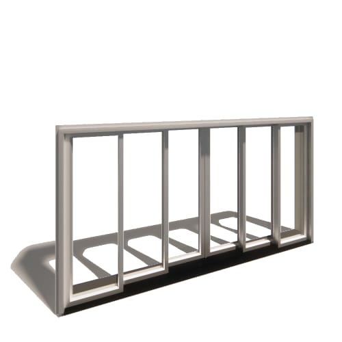 VUE Collection ™ Door Revit Object: Multi-Slide Bi-Parting Door 