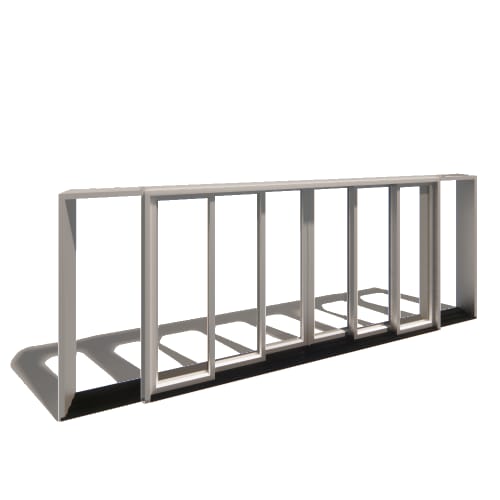 VUE Collection ™ Door Revit Object: Multi-Slide Bi-Parting Pocket Door 