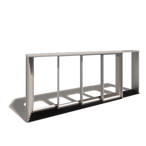 VUE Collection ™ Door Revit Object: Multi-Slide Pocket Door