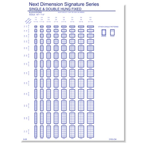 Next Dimension Signature Fixed: Elevations