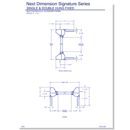 Next Dimension Signature Fixed: Section Details