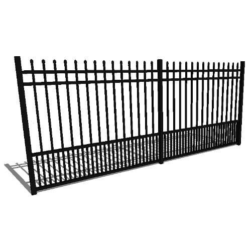 Concealed Fastener Commercial Newcastle 60" Puppy Picket (CFB604S0-2)
