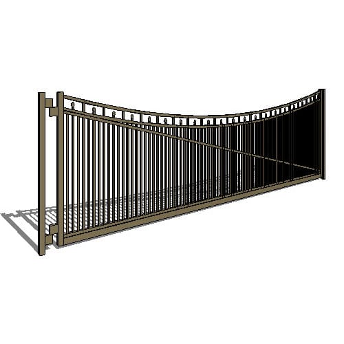 20' Cantilever Commercial Salem 03 Arch 3-CH 72" (GT03C240CC723)