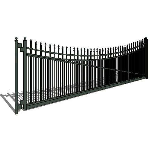 20' Cantilever Commercial Orleans Quad 04 Arch 3-CH 72" (GT04C240CV723)