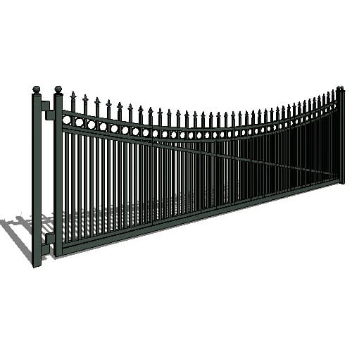 20' Cantilever Industrial Orleans Quad 04 Arch 3-CH 72" (GT04C240IV723)