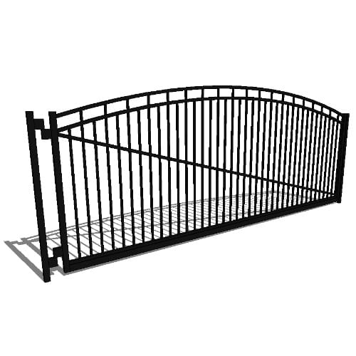 Double Gate Commercial Lexington 03 Arch 3-CH 54" (GT###)