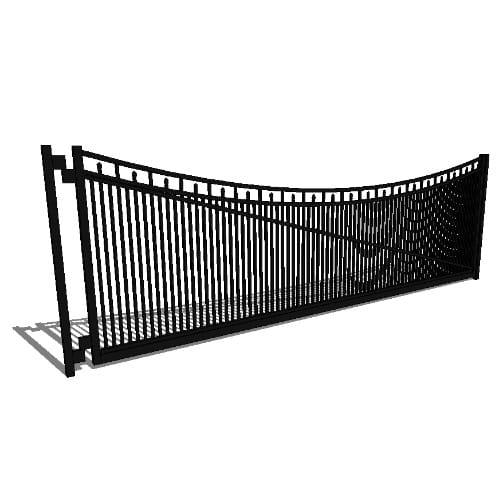Single Gate Imperial Salem 02 Arch 3-CH (GT###)