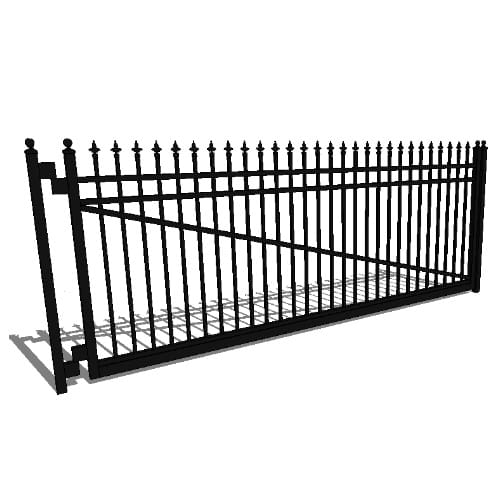 Single Gate Industrial Orleans Quad 3-CH (GTD192RV603-02)