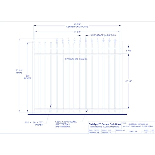 Guardian Orleans 60" (GV603S-3)
