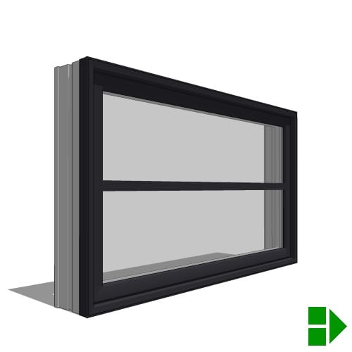 Reserve Series Contemporary: Awning Window, Vent Units