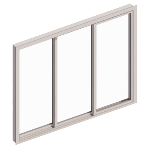 250 Series: Multi-Slide Door, Single Parting