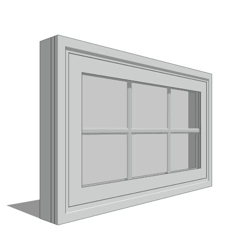 Impervia Series, Casement Window, Transom Unit