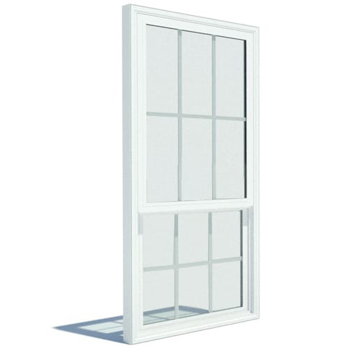 Impervia Series, Single Hung Window, Contemporary Unit