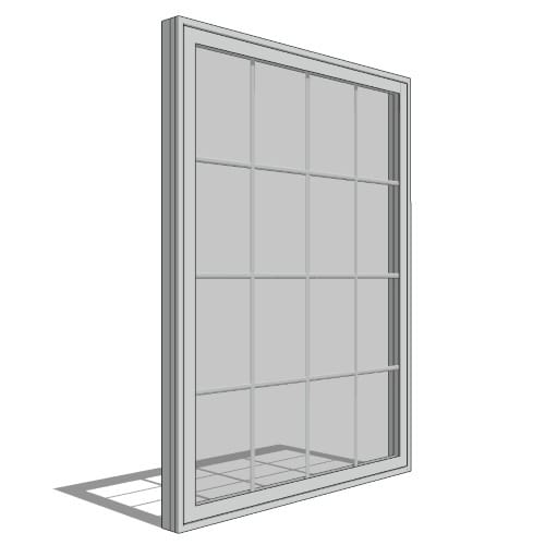 Impervia Series, Single Hung Window, Fixed Unit