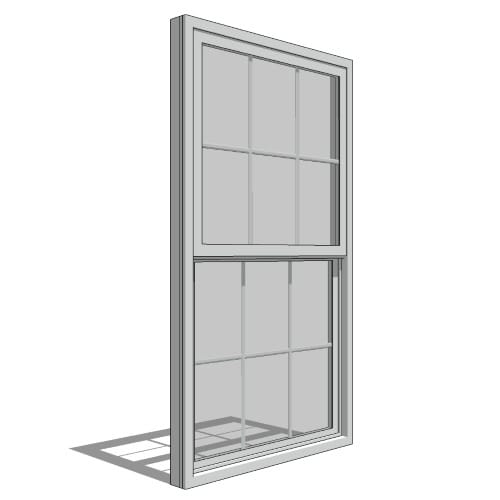 Impervia Series, Single Hung Window, Vent Unit