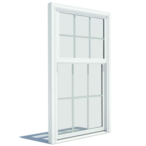 Impervia Series, Fiberglass Double-Hung Window, Cottage