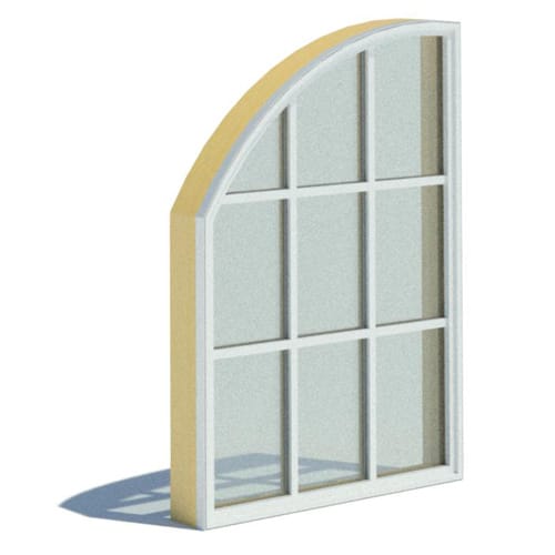 Pella® Clad Partial Arch Head
